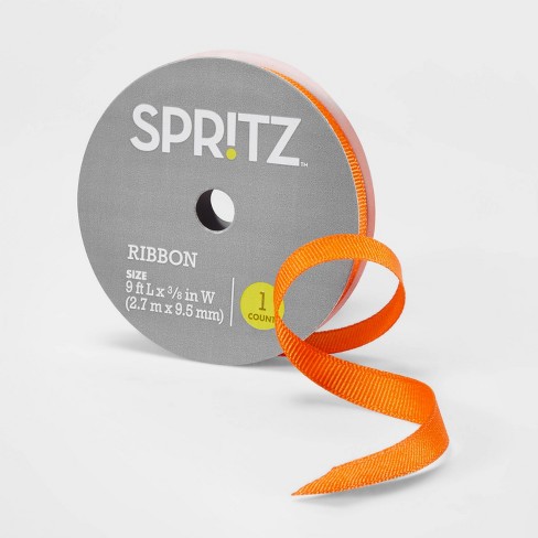 Orange Birthday Ribbon - Spritz™ : Target