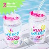 Barbie x Dragon Glassware 16 oz Weird Barbie Drinking Glasses Set of 2 - 4 of 4