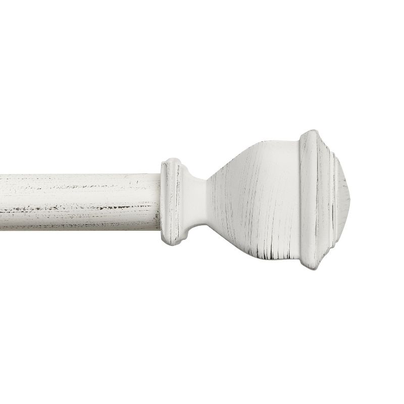 Exclusive Home Napoleon 1" Indoor/Outdoor Curtain Rod and Finial Set, 2 of 4
