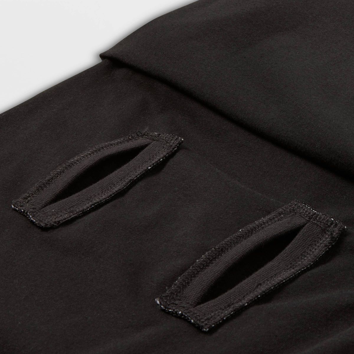 Toddler Long Sleeve Bodysuit - Cat & Jack™ Black - thumbnail 4