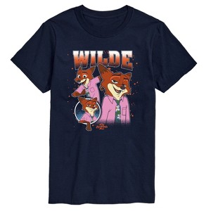 Men's - Disney - Wilde Bootleg Short Sleeve Graphic T-Shirt - 1 of 4
