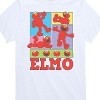 Boys' - Sesame Street - Elmo Grid Short Sleeve Graphic T-Shirt - 2 of 4