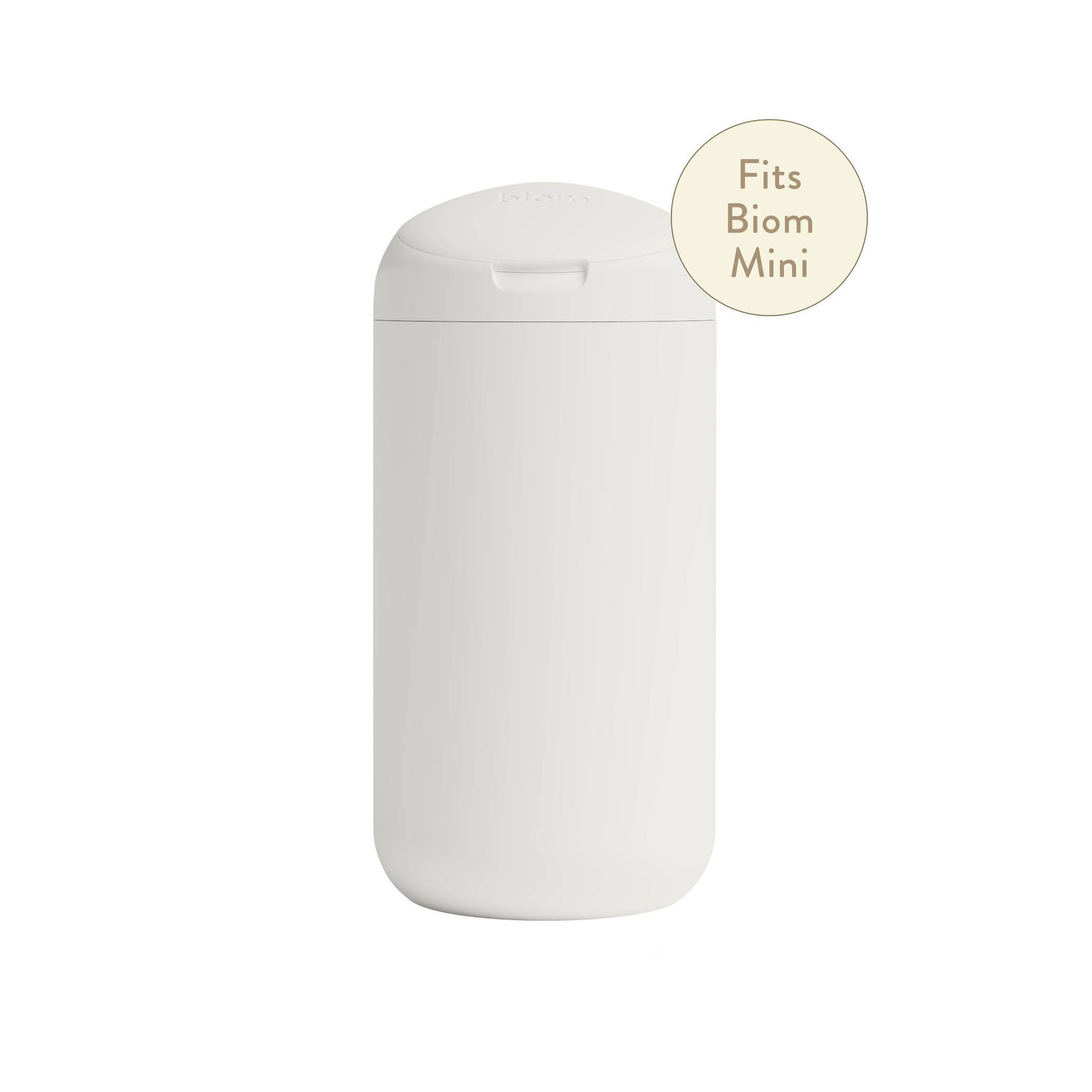 Biom Mini Refillable Wipe Dispenser - Bone