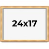 PosterPalooza | Minimalist Shadow Box Brown Picture Frame - UV Acrylic, Backing Board, Hanging Hardware - 2 of 4