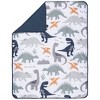 Trend Lab Prehistoric Dino's Baby Nursery Crib Bedding Set - 3pc - 2 of 4