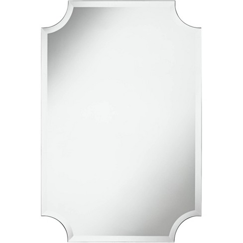 Noble Park Brix 24 X 36 Frameless Cut, Corner Vanity Mirror