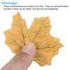 Unique Bargains Fall Maple Autumn Fake Leaf Decorative Artificial Leaves 200 Pcs - 4 of 4