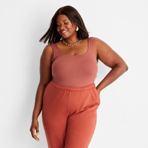 Women's Seamless Tank Bodysuit - A New Day™ - 1 of 3
