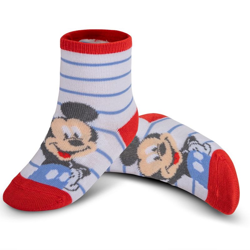 Mickey Mouse Baby Boy's 10-Pack Infant Socks, 0-24 Months (multicolor), 3 of 6