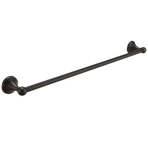 BWE Traditional 24 in. Wall Mounted Bathroom Accessories Towel Bar Space Saving and Easy to Install - 1 of 4