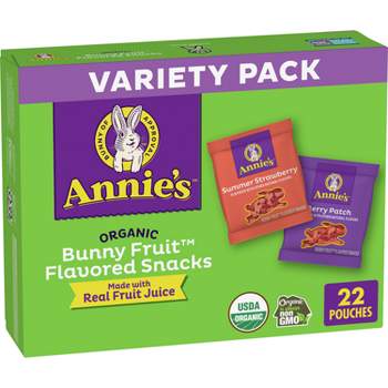 Annie's Bunny Fruit Flavored Snacks - 15.4oz/22ct