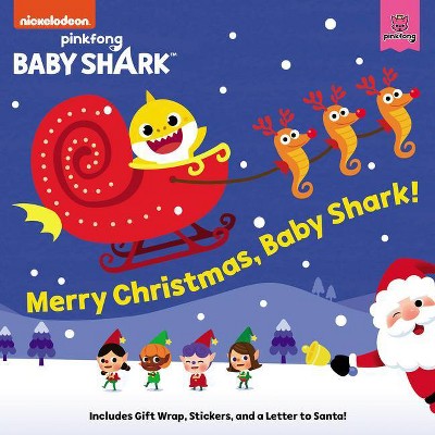 Merry Christmas, Baby Shark! -  (Baby Shark) by Pinkfong (Paperback)