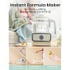 GROWNSY Baby Instant Warmer with LCD Display and Timer, Glass Water Boiler with Accurate Temperature Control for Formula, Coffee and Tea, 1.3L - 4 of 4