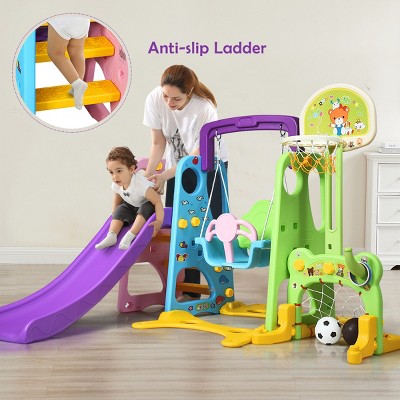 Convertible Toddler Climber and Swing Set with Jamaica Ubuy