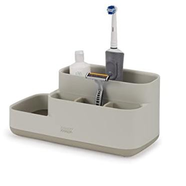 Joseph Joseph EasyStore - Bathroom Storage Caddy Organiser for bathroom accessories - Ecru,