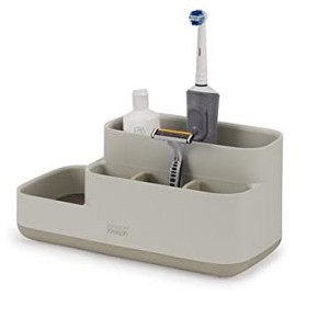 Joseph Joseph EasyStore - Bathroom Storage Caddy Organiser for bathroom accessories - Ecru, - 1 of 4
