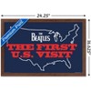 Trends International The Beatles - US Visit Framed Wall Poster Prints - 3 of 4