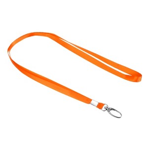 Unique Bargains Polyester Wear-resistant Lightweight ID Card Neck Lanyards with Hook 20 Pcs - 1 of 4