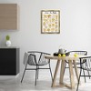 Stupell Industries Amor La Pasta Chart Floating Frame Canvas Art, Gold, 17" x 21" - 3 of 4
