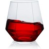 J&V TEXTILES 6-Piece Italian Crafted Glass Decanter and Whisky Glasses Set - 3 of 4