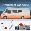 VEVOR Diesel Heater Glow Plug Kit, Ceramic Glow Plug Repair Kit, Air Diesel Parking Heater Part ,for 2KW/5KW/8KW Diesel Heater Replacement,Silver - 3 of 4