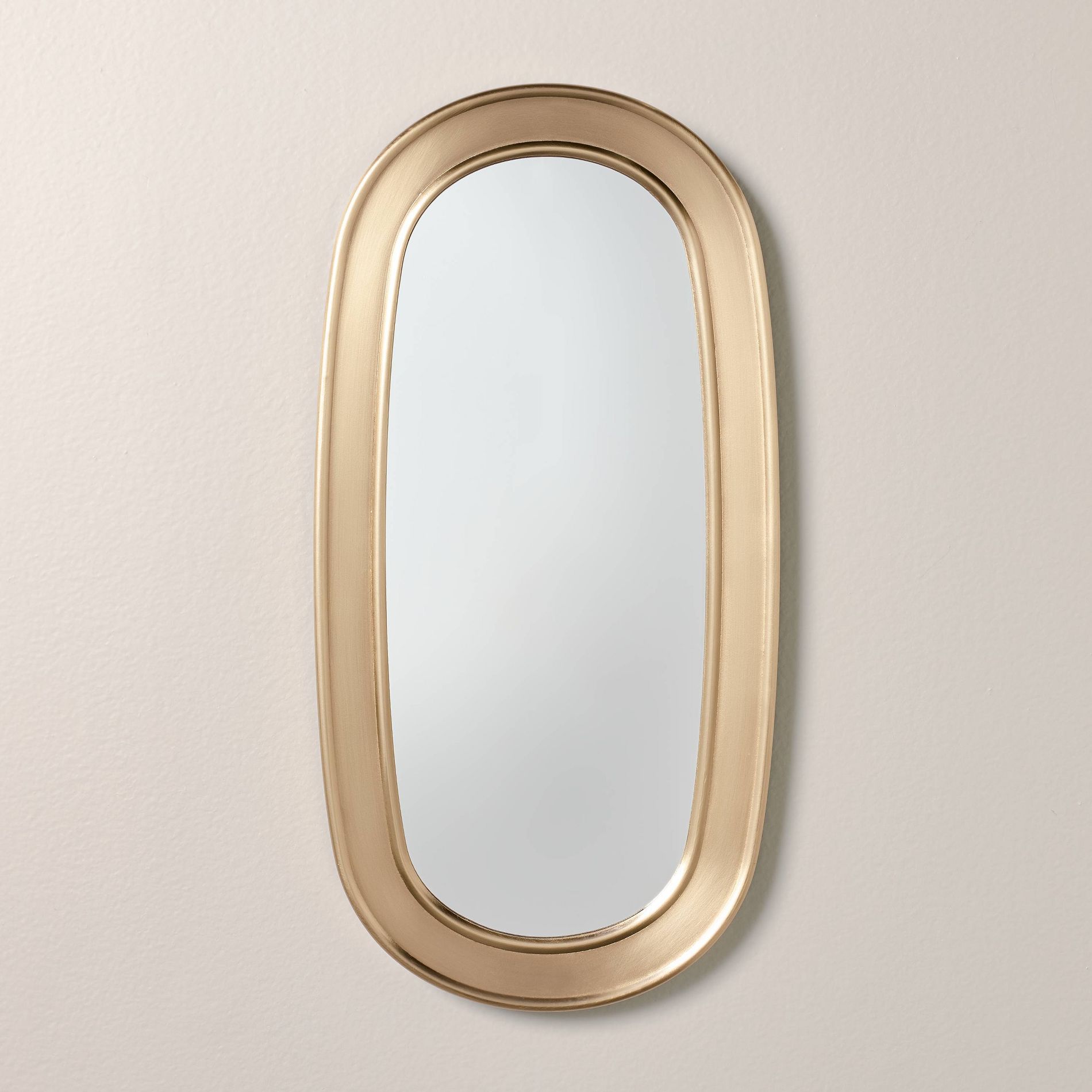 16" Brass Finish Oval Mirror - Hearth & Hand™ with Magnolia