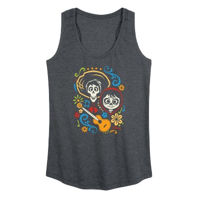 Women's - Coco - Hector And Miguel Graphic Racerback Tank