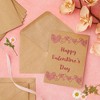 Best Paper Greetings 50 Pack Blank Cards and Envelopes 5x7, Kraft Paper A7 Notecards for DIY Open When Letters, Wedding Invitations - 3 of 4