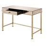 NicBex Home Office Desks 42" Desk with Storage Office Home Desks Writing Table with 1 Drawer, Metal Legs and Mirroed Desktop for Study - 2 of 4