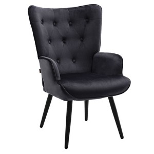 Cozy Upholstered Lounge Chair - 1 of 2