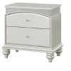 NicBex Nightstand with Drawers,Side Table with Wood Tapered Legs and Finish,Modern Bedside Table for Bedroom,Living Room - 2 of 4