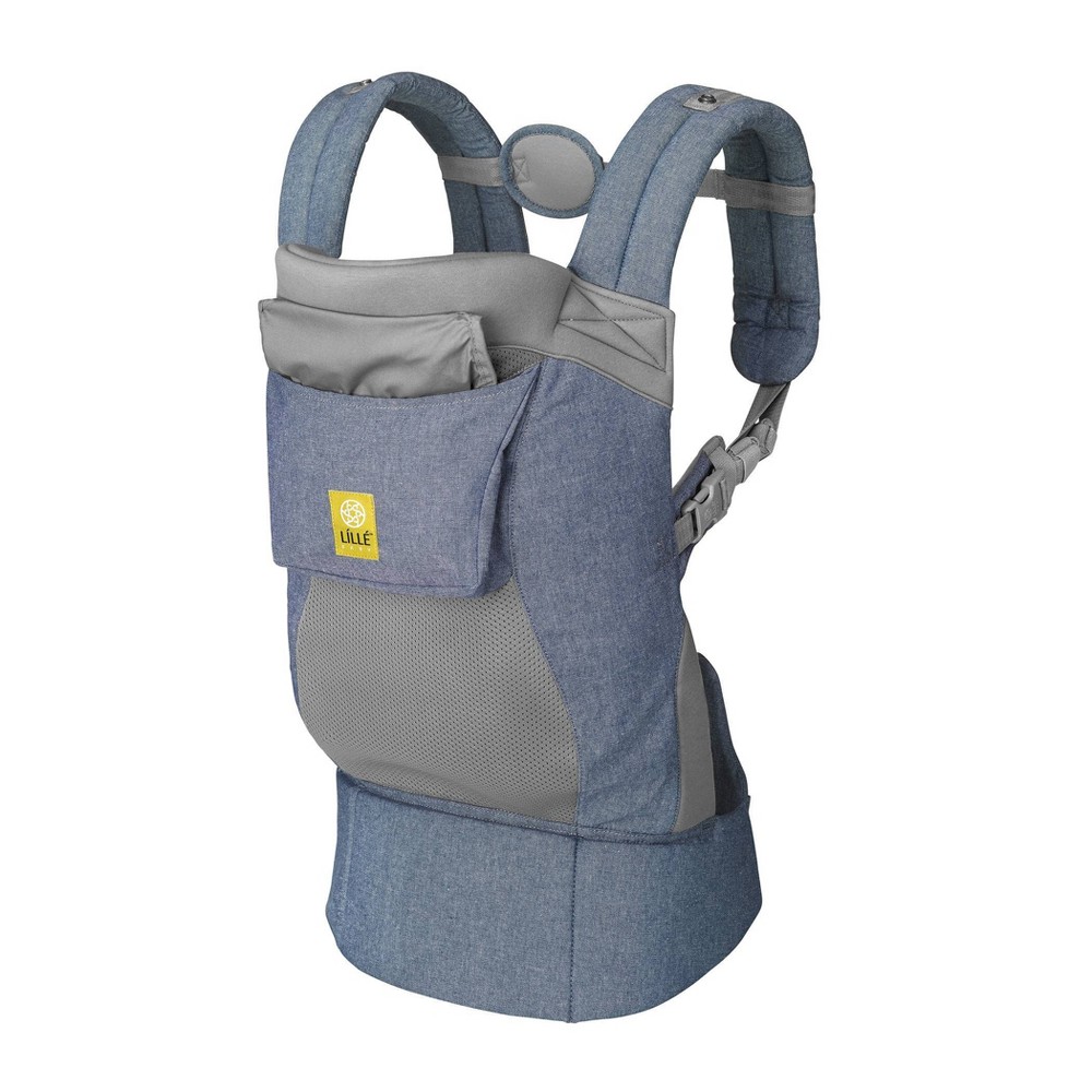 Photos - Baby Safety Products LILLEbaby Carryon Airflow DLX Baby Carrier - Chambray