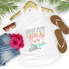 Simply Sage Market Women's Pretty Chill Flamingo Graphic Racerback Tank - 3 of 3