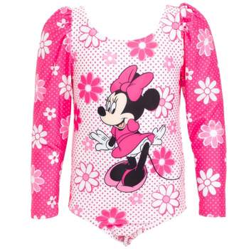 Disney Minnie Mouse Girls One Piece Bathing Suit Toddler 