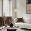LNC Brusmogan 1-Lights 8" Luxury and Glam Crystal Cylinder Kitchen Island Lightsing,Gold - 4 of 4