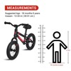 Balance Bike Lightweight Toddler Bike for 2, 3, 4, 5 and 6 Year Old Boys and Girls - No Pedal Bikes for Kids with Adjustable Handlebar and Seat - 3 of 4