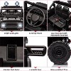 12V Ride on Car for Kids, Electric Kids Car with Remote Control, Music, LED Lights, Suspension, Double Doors, Safety Belt - 2 of 4