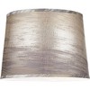 Springcrest 13" Top x 15" Bottom x 11" High x 11" Slant Print Lamp Shade Replacement Medium Gold Tapered Drum Modern Fabric Pattern Spider Harp Finial - 3 of 4