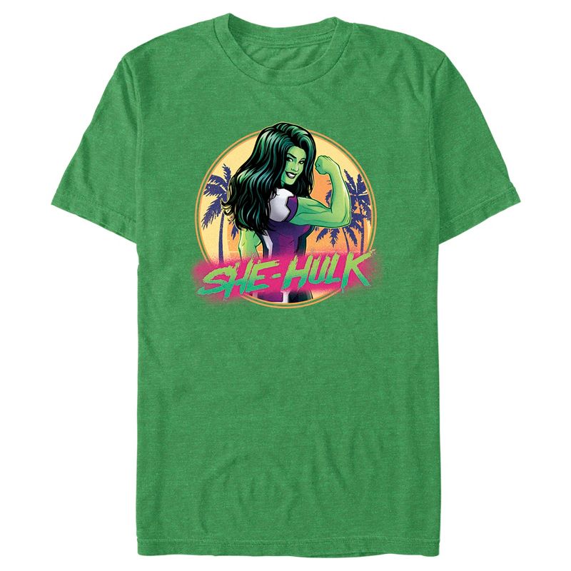 Men's She-Hulk: Attorney at Law Hero at the Beach T-Shirt, 1 of 4