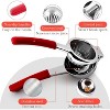 Bellemain Stainless Steel Lemon & Lime Juicer Manual Citrus Squeezer with Silicone Handles - 2 of 4