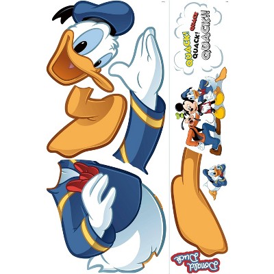 Mickey and Friends Donald Duck Peel and Stick Giant Wall Decal - RoomMates