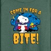 Women's - Peanuts - Snoopy Come In For A Bite Lightweight French Terry Slouchy - 2 of 4