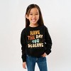 The Juniper Shop SmileyWorld Have The Day You Deserve Groovy Youth Sweatshirt - 2 of 4