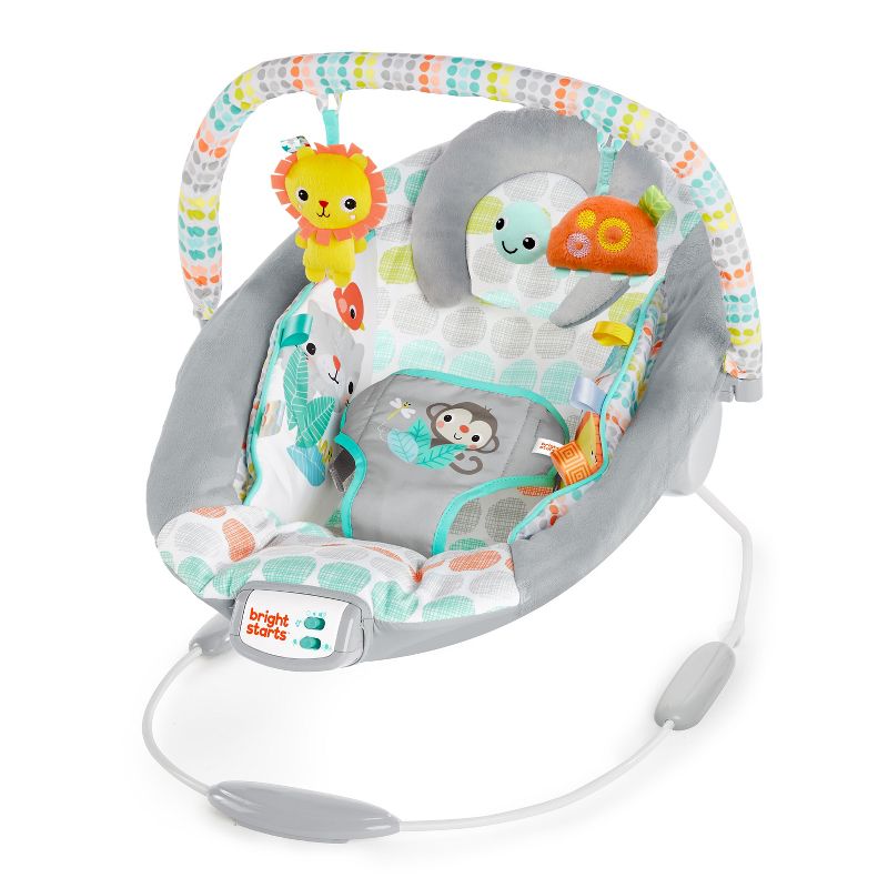 Bright Starts Cradling Baby Bouncer - Whimsical Wild, 1 of 17