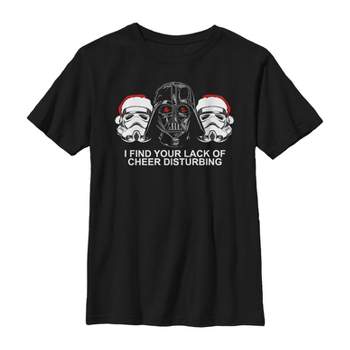 Boy's Star Wars Christmas Empire Lack of Cheer T-Shirt