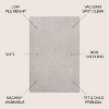 Clayton Coastal Solid Glam Shag Machine-Washable Rug - JONATHAN Y - 2 of 4