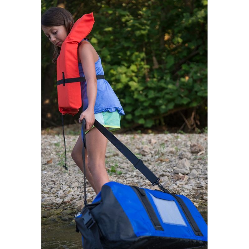 Stansport Waterproof Dry Duffle Bag 65L Blue, 3 of 17
