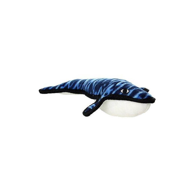 Tuffy Ocean Creature Whale Dog Toy - Blue - L, 1 of 9