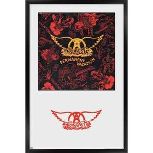 Trends International Aerosmith - Permanent Vacation Album Series Framed Wall Poster Prints - 1 of 4