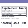 Type Zero Betaine Anhydrous Powder (1 LB) Unflavored - Clean Betaine Anhydrous Supplement, TMG, Trimethylglycine, 1,500mg Per Serving, Keto, GMO-Free - 2 of 4